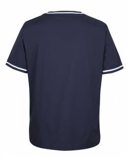 Contrast Scrubs Top, Mens